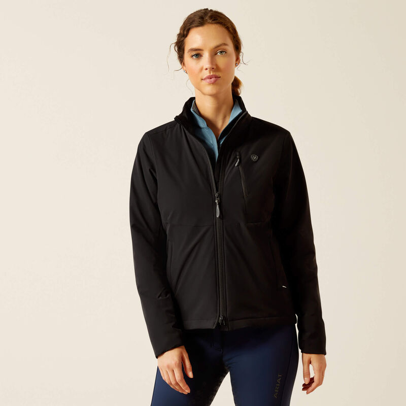 Load image into Gallery viewer, Ariat Womens Rion StretchShell Insulated Jacket - Black

