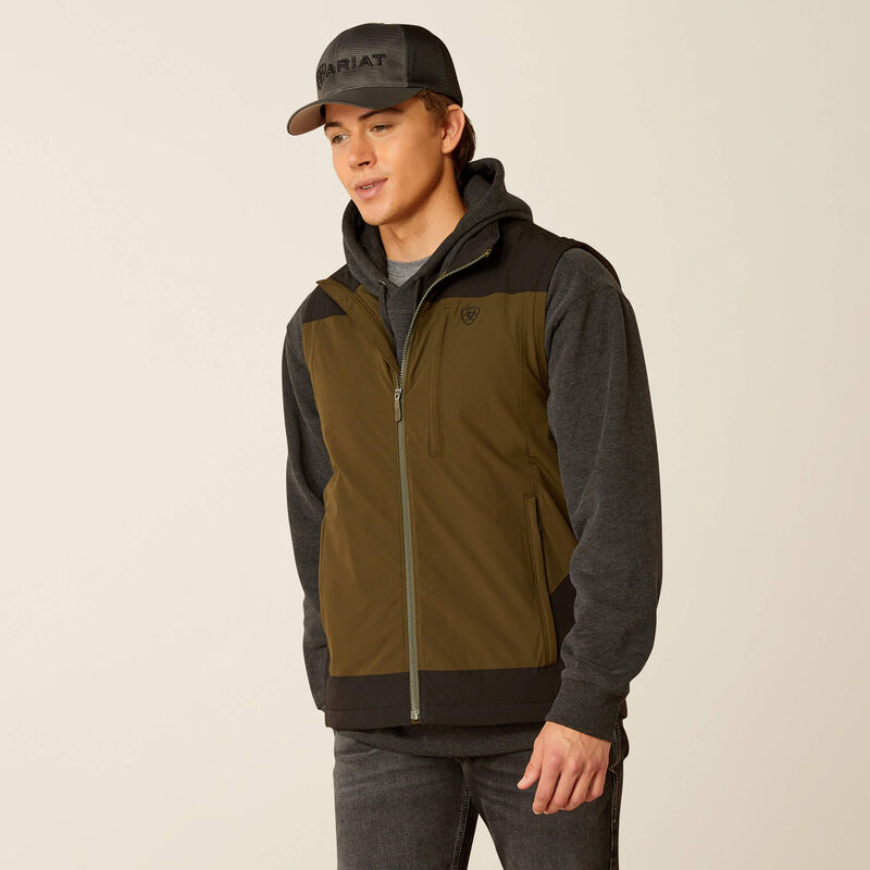 Load image into Gallery viewer, Ariat Mens Pioneer StretchShell Vest - Relic
