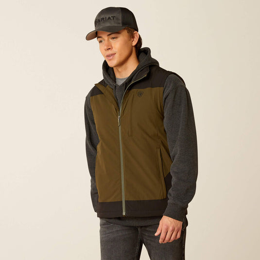 Ariat Mens Pioneer StretchShell Vest - Relic