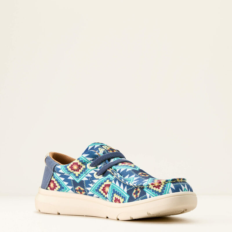 Load image into Gallery viewer, Ariat Youth Hilo Shoe - Blue Cortez
