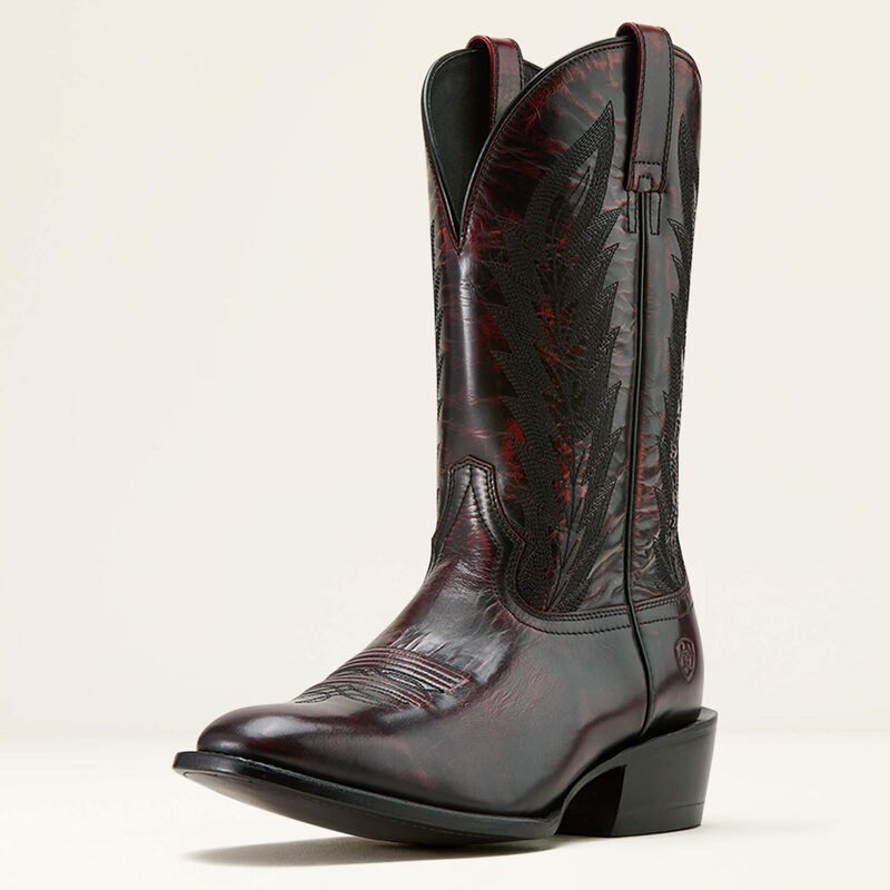 Load image into Gallery viewer, Ariat 12" Willie Western French Toe Boot - Black Cherry
