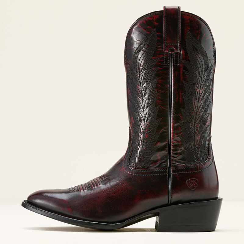 Load image into Gallery viewer, Ariat 12" Willie Western French Toe Boot - Black Cherry
