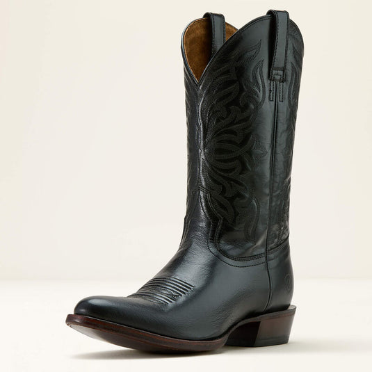 Ariat 12" Maverick Western Boot - Inkwell Black