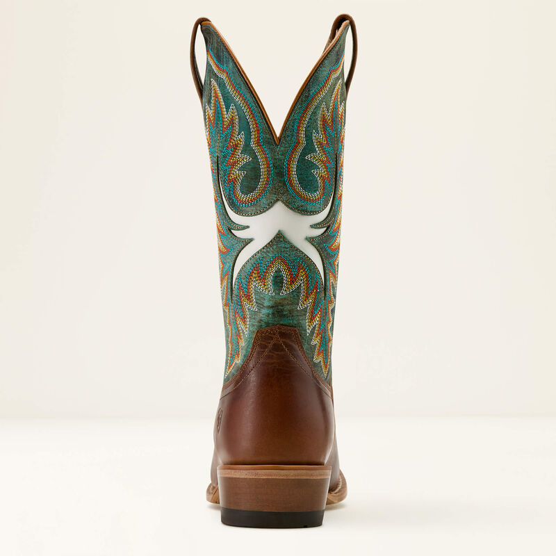 Load image into Gallery viewer, Ariat 13" Futurity Royal French Toe Western Boot - Shades of Grain | Roaring Turquoise
