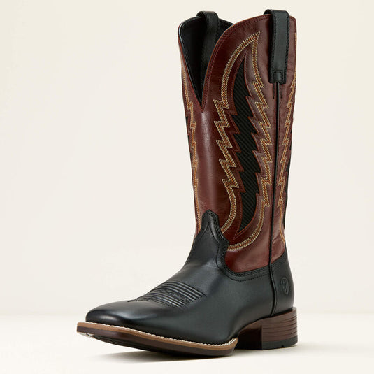Ariat 13" Dakota VentTEK Square Toe Boot - Supple Black/Cinnamon
