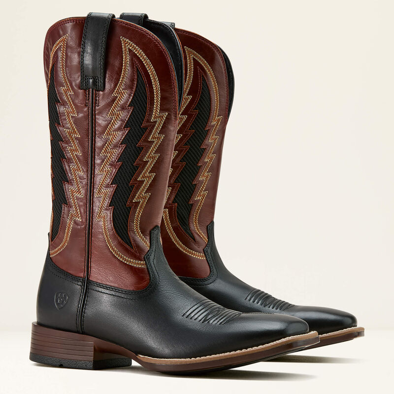 Load image into Gallery viewer, Ariat 13" Dakota VentTEK Square Toe Boot - Supple Black/Cinnamon

