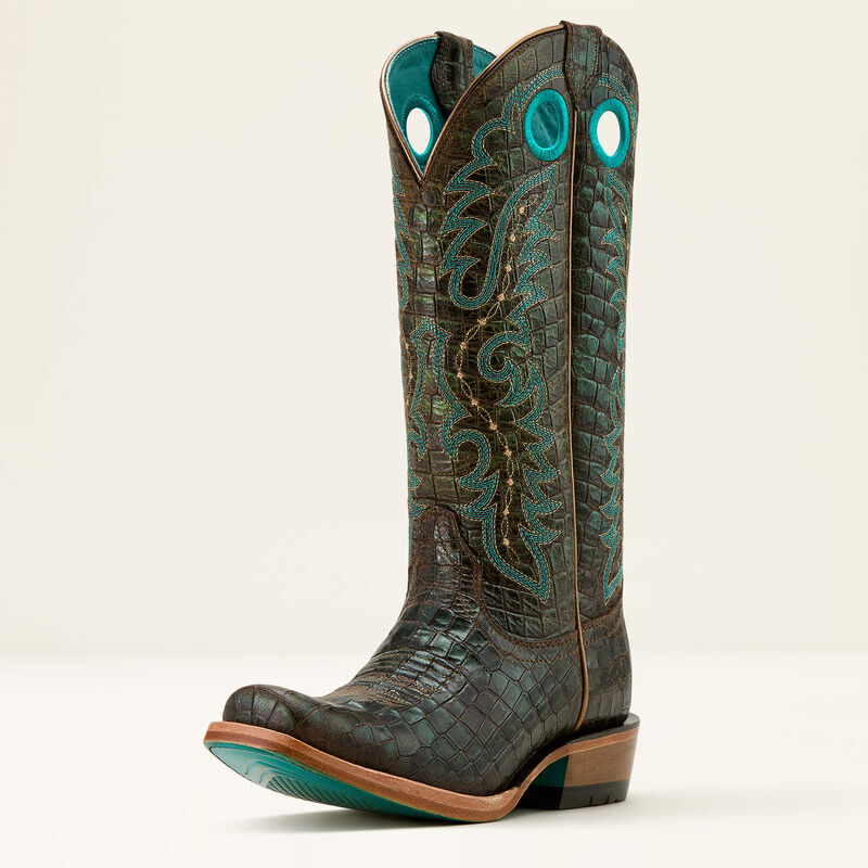 Load image into Gallery viewer, Ariat 13" Futurity Boon Cutter Toe Boot - Croc Print Shine
