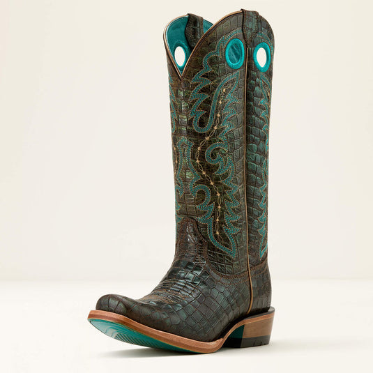 Ariat 13" Futurity Boon Cutter Toe Boot - Croc Print Shine