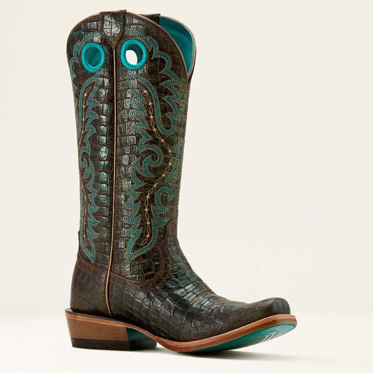 Ariat 13" Futurity Boon Cutter Toe Boot - Croc Print Shine