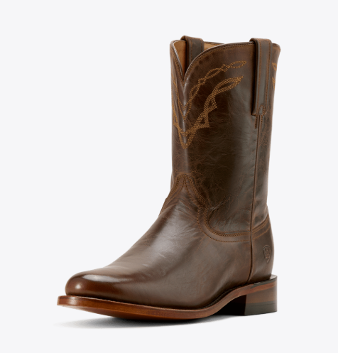 Load image into Gallery viewer, Ariat 10" Downtown Western Almond Toe Boot - Loco Brown

