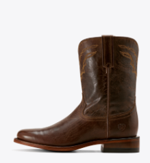 Load image into Gallery viewer, Ariat 10" Downtown Western Almond Toe Boot - Loco Brown
