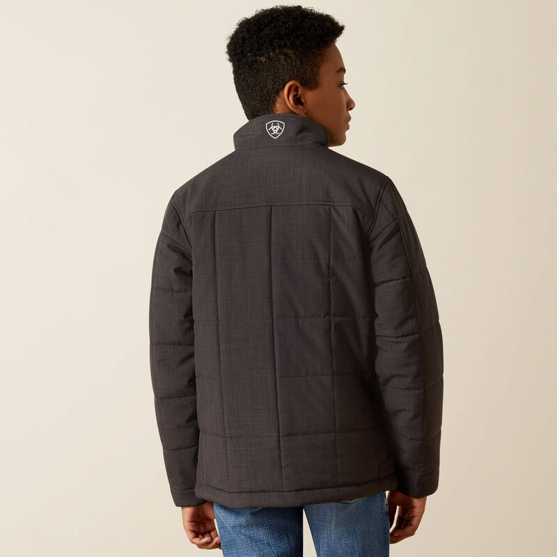 Load image into Gallery viewer, Ariat Boys Cruis Insulated Jacket - Phantom Heather
