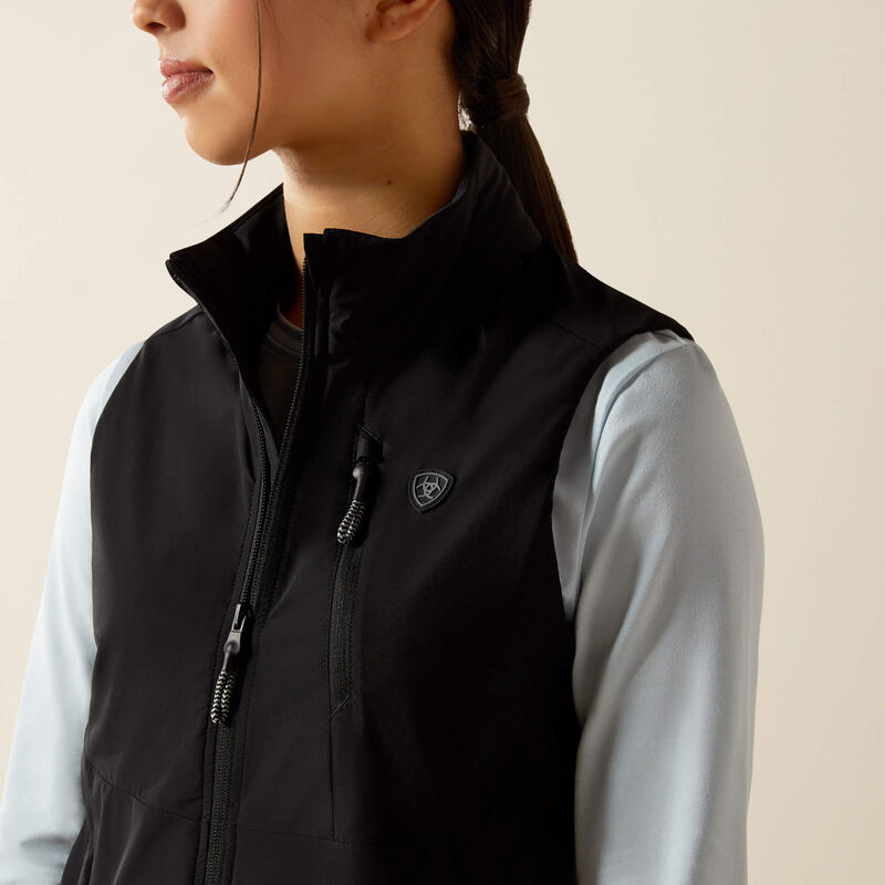 Load image into Gallery viewer, Ariat Youth Rion StretchShell Insulated Vest - Black
