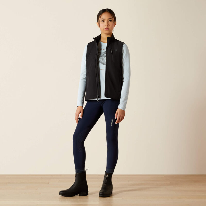 Load image into Gallery viewer, Ariat Youth Rion StretchShell Insulated Vest - Black
