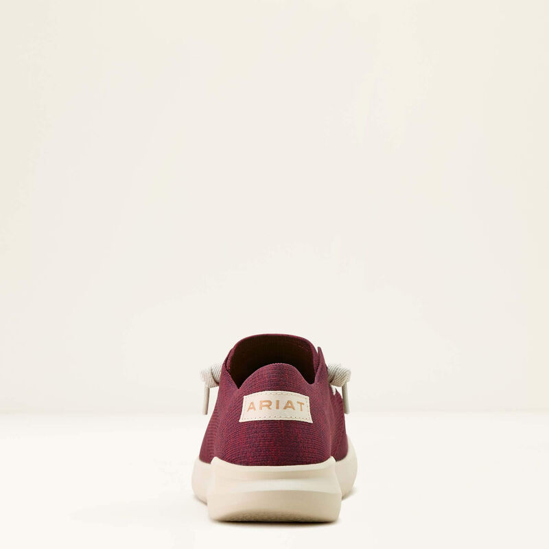 Load image into Gallery viewer, Ariat 3" Knit Hilo Shoe - Heathered Burgundy
