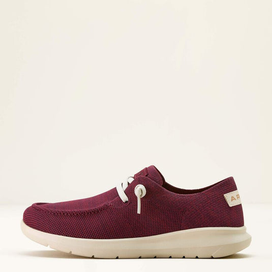 Ariat 3" Knit Hilo Shoe - Heathered Burgundy