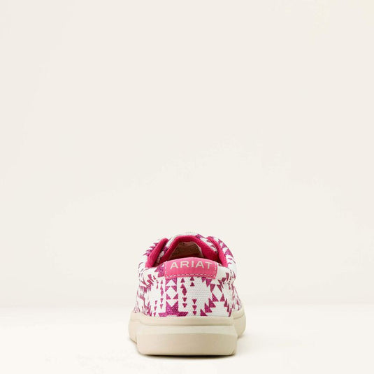 Ariat 2.5" Hilo Shoe - Bright Rose Southwestern Glitter