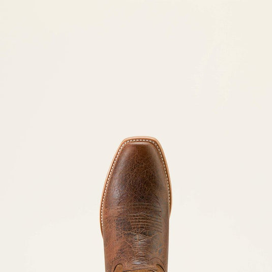 Ariat 13" Stadtler Narrow Cutter Toe Cowboy Boot - Adobe Clay | Foothill Brown Roughout