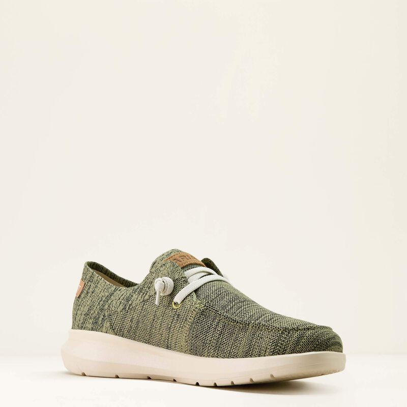 Load image into Gallery viewer, Ariat 3" Knit Hilo Shoe - Olive Green
