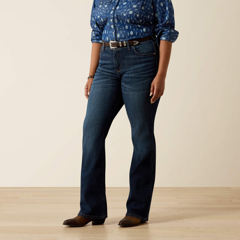 Load image into Gallery viewer, Ariat Womens Perfect Rise Maddie Trouser Denim Jean - Florida
