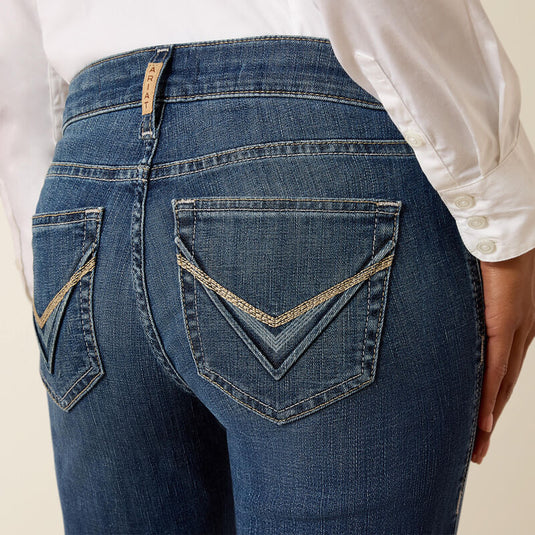 Ariat Womens Perfect Rise Lelani Trouser Denim Jean - Chelsea