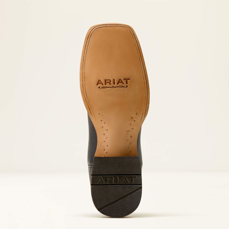 Load image into Gallery viewer, Ariat 11" Country Roads Wide Square Toe Boot - Nightshade Black | Gunmetal Gray Suede
