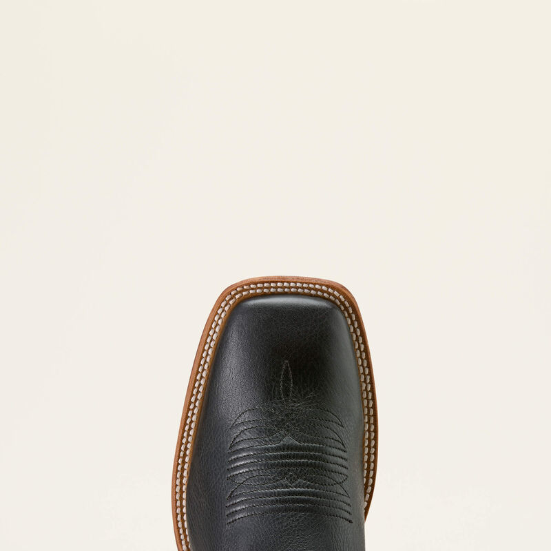Load image into Gallery viewer, Ariat 11" Country Roads Wide Square Toe Boot - Nightshade Black | Gunmetal Gray Suede
