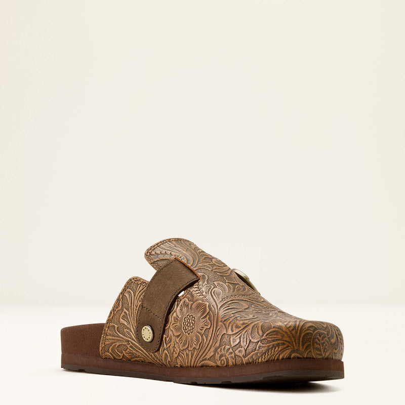 Load image into Gallery viewer, Ariat Women's Country Slip-On Mule - Floral Embossed
