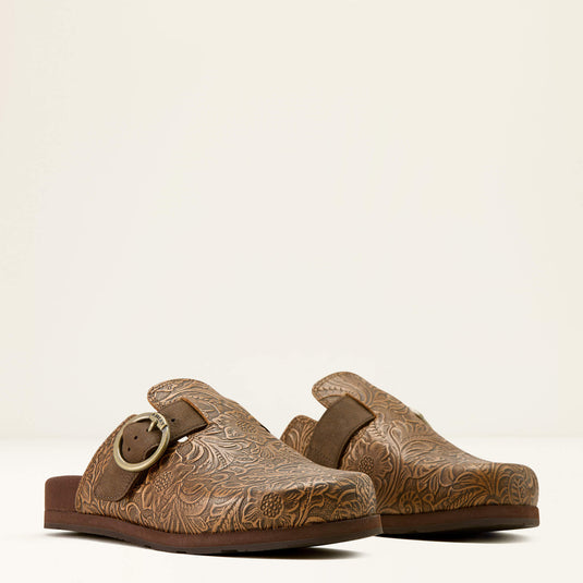 Ariat Women's Country Slip-On Mule - Floral Embossed