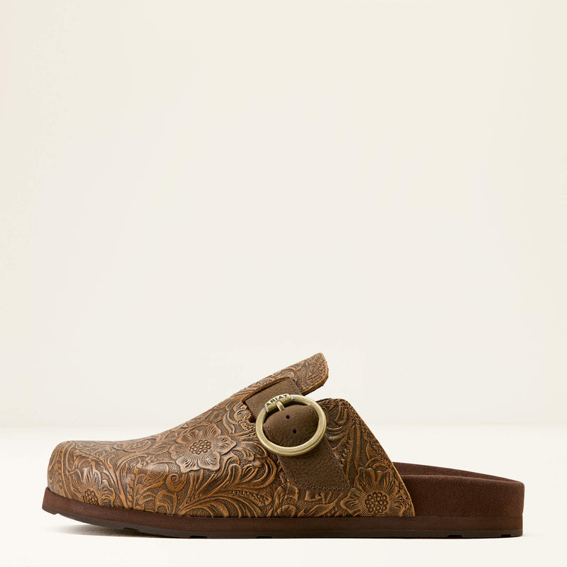 Load image into Gallery viewer, Ariat Women's Country Slip-On Mule - Floral Embossed
