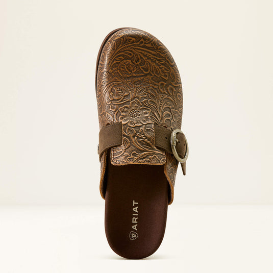 Ariat Women's Country Slip-On Mule - Floral Embossed