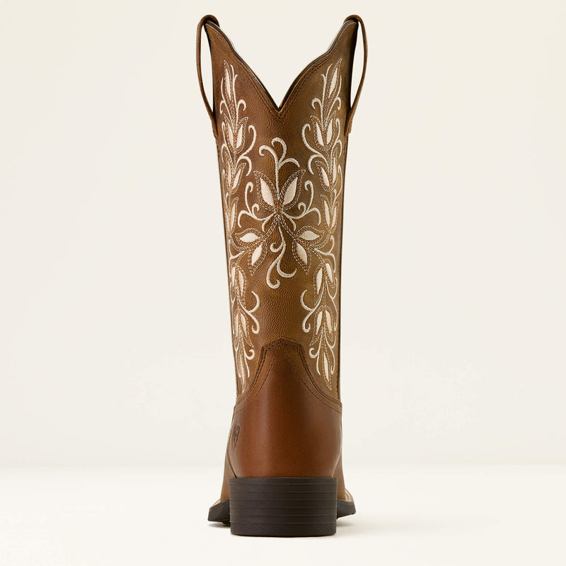 Load image into Gallery viewer, Ariat 12" Round Up Holly Wide Square Toe Boot - Pearl
