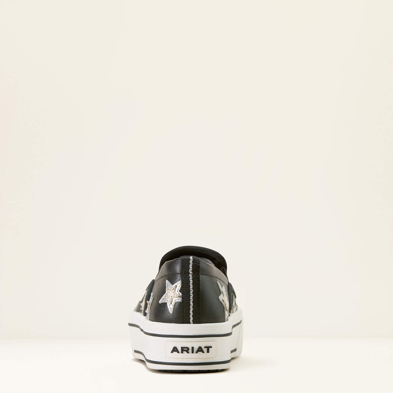 Load image into Gallery viewer, Ariat 3" Skylar Star Slip On Shoe - Inkwell Black
