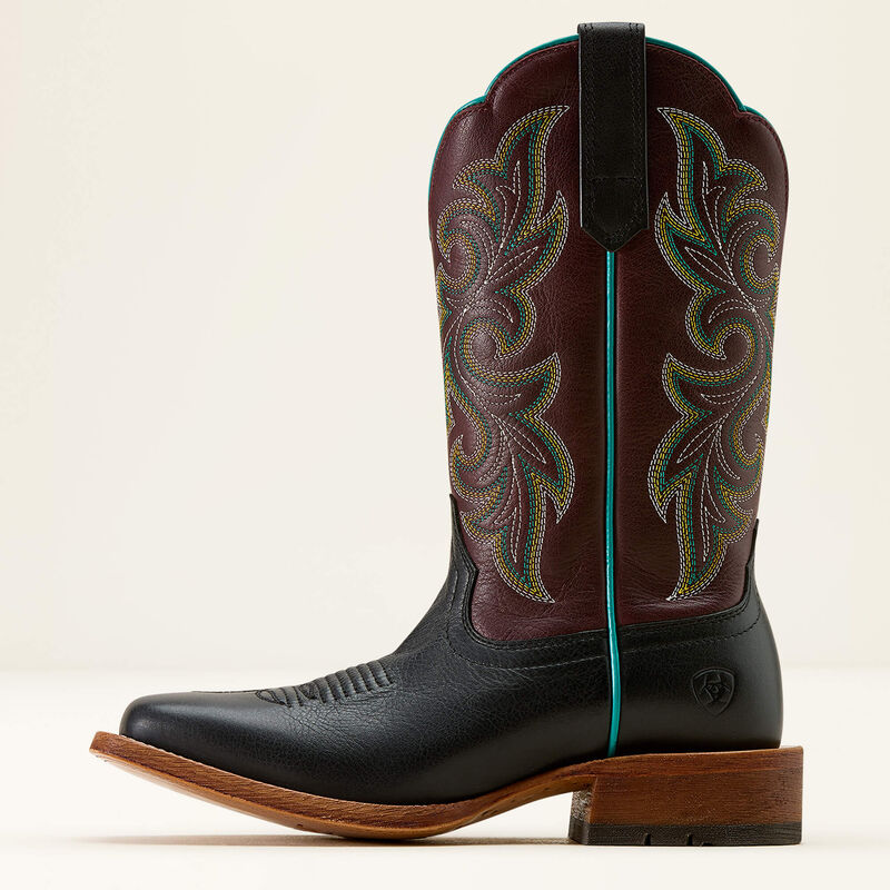 Load image into Gallery viewer, Ariat 12" Country Lane Wide Square Toe Boot - Basic Black
