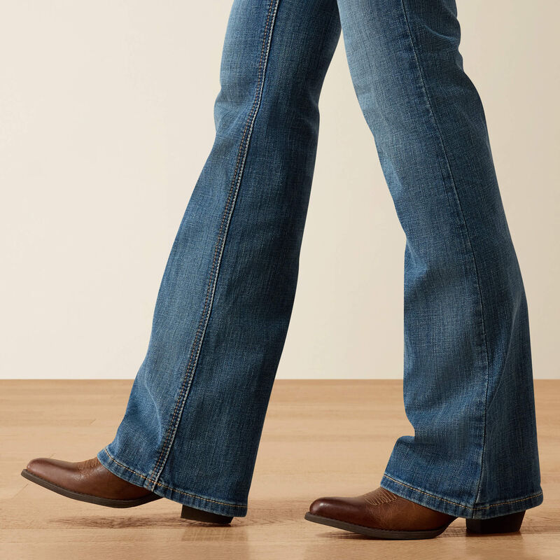 Load image into Gallery viewer, Ariat Womens Perfect Rise Maggie Boot Cut Denim Jean - Redonda

