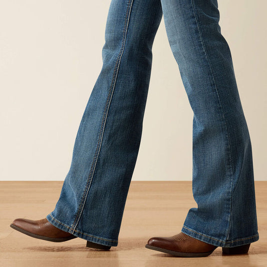 Ariat Womens Perfect Rise Maggie Boot Cut Denim Jean - Redonda