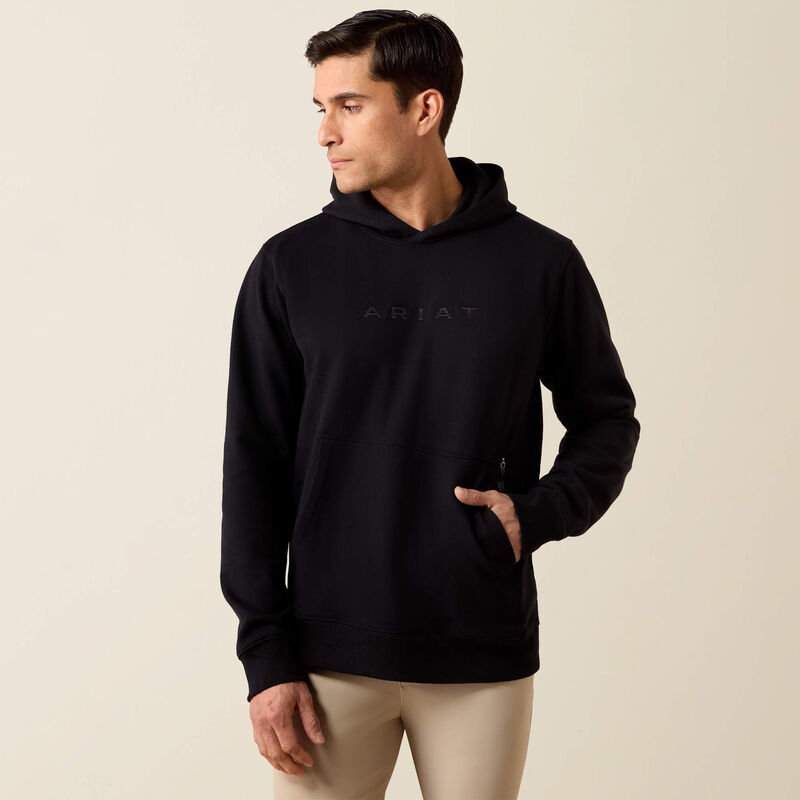 Load image into Gallery viewer, Ariat Mens Martine Hoodie Sweater - Black
