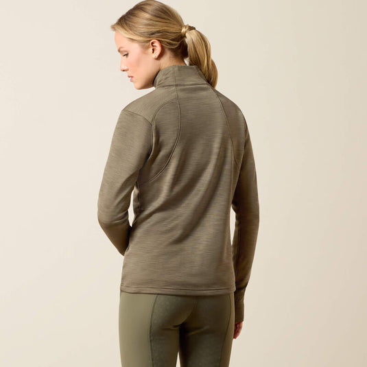 Ariat Womens Team EQ 1/2 Zip Pullover - Kalamata