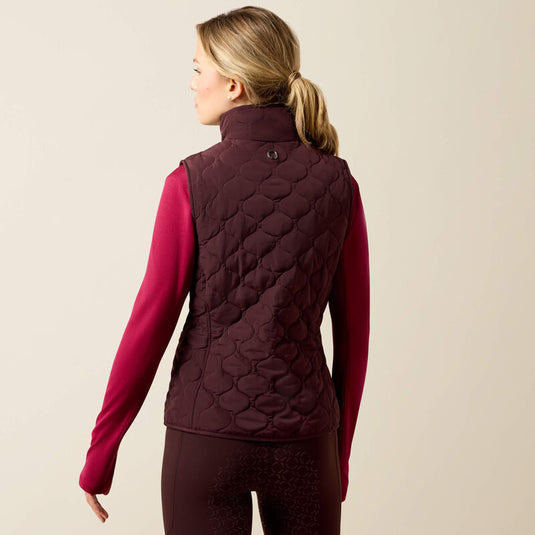 Ariat Womens Ashley Vest - Chocolate Plum