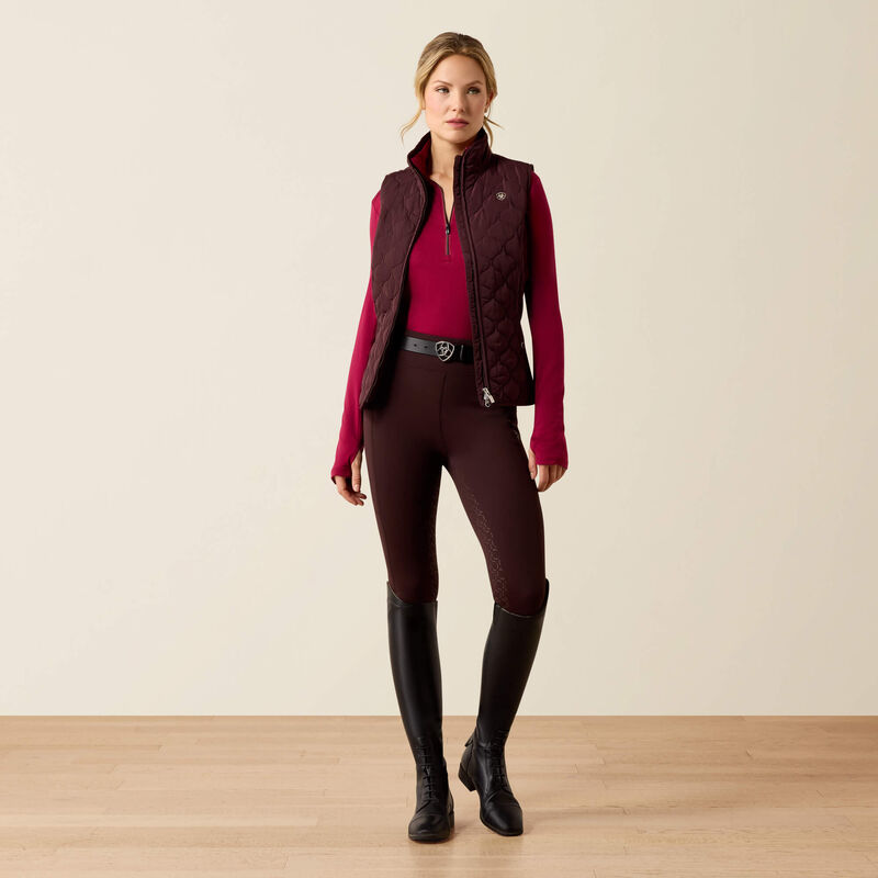 Load image into Gallery viewer, Ariat Womens Ashley Vest - Chocolate Plum
