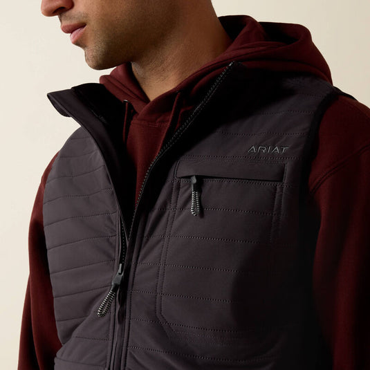 Ariat Mens Wylie Vest - Obsidian