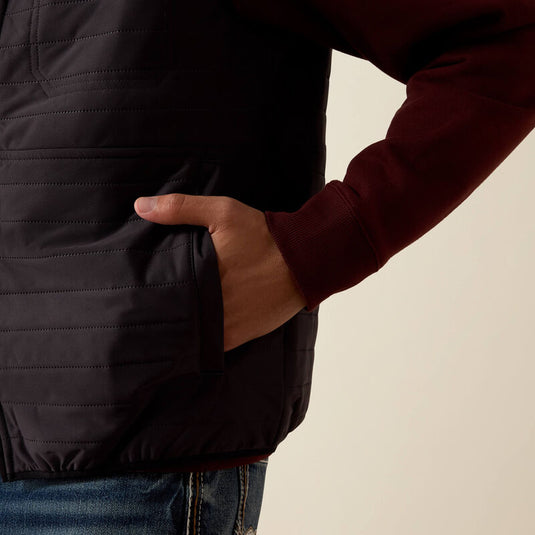 Ariat Mens Wylie Vest - Obsidian