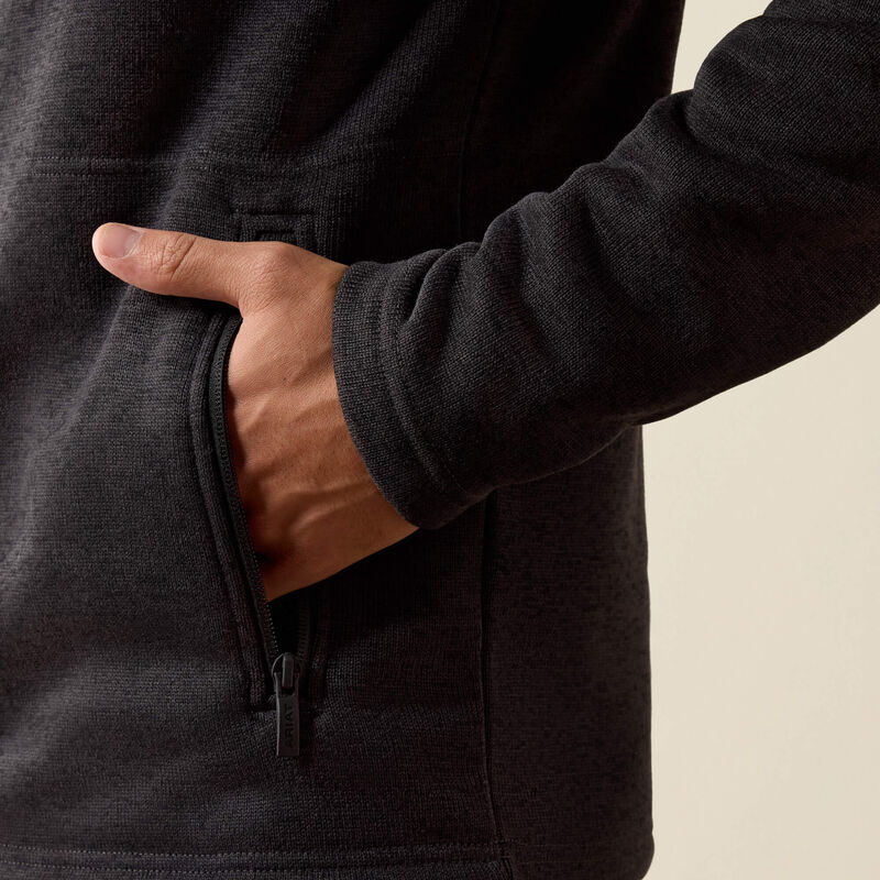Load image into Gallery viewer, Ariat Mens Caldwell 1/4 Zip Sweater - Midnight Navy
