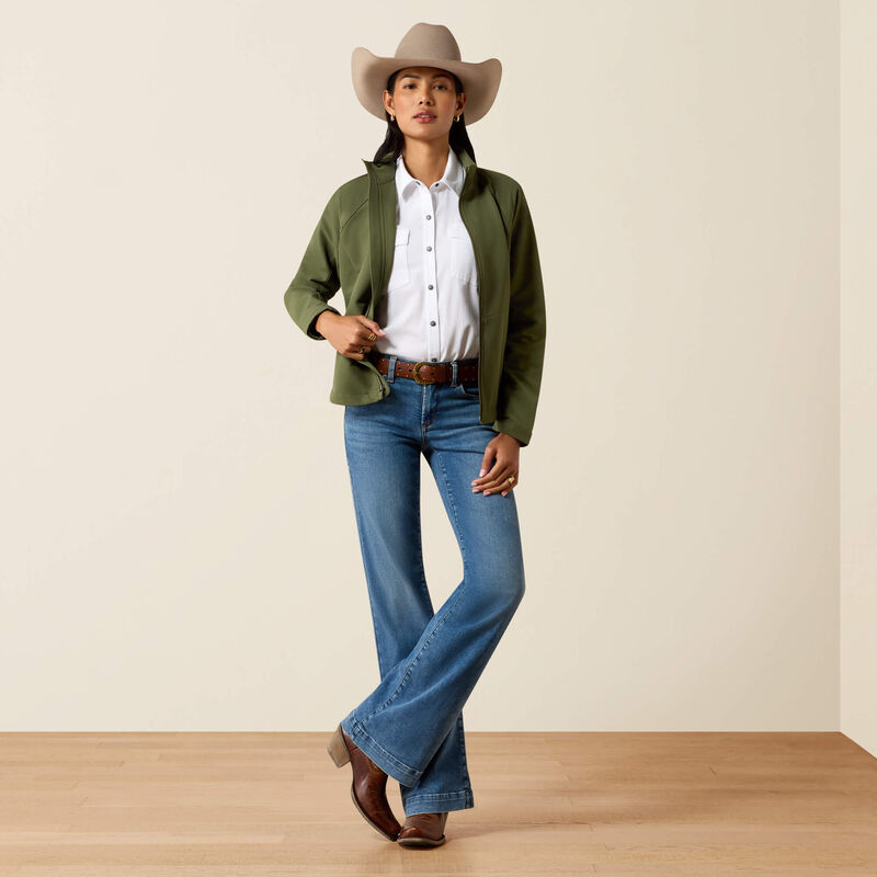 Load image into Gallery viewer, Ariat Womens Atlas Jacket - Ivy Green
