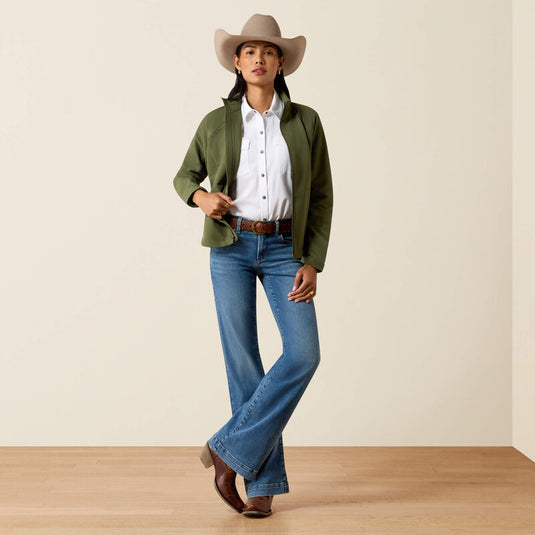 Ariat Womens Atlas Jacket - Ivy Green