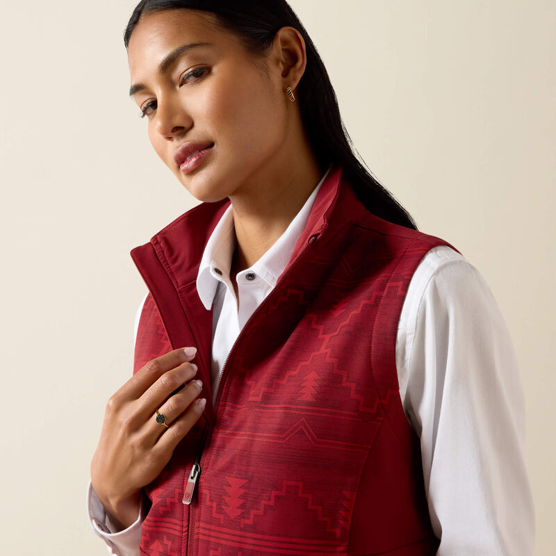 Load image into Gallery viewer, Ariat Womens Atlas Vest - Rockwell Print
