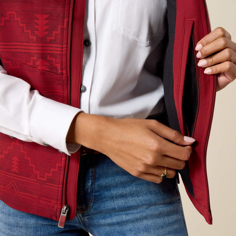 Load image into Gallery viewer, Ariat Womens Atlas Vest - Rockwell Print
