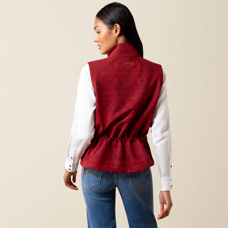 Load image into Gallery viewer, Ariat Womens Atlas Vest - Rockwell Print
