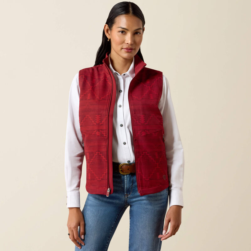 Load image into Gallery viewer, Ariat Womens Atlas Vest - Rockwell Print
