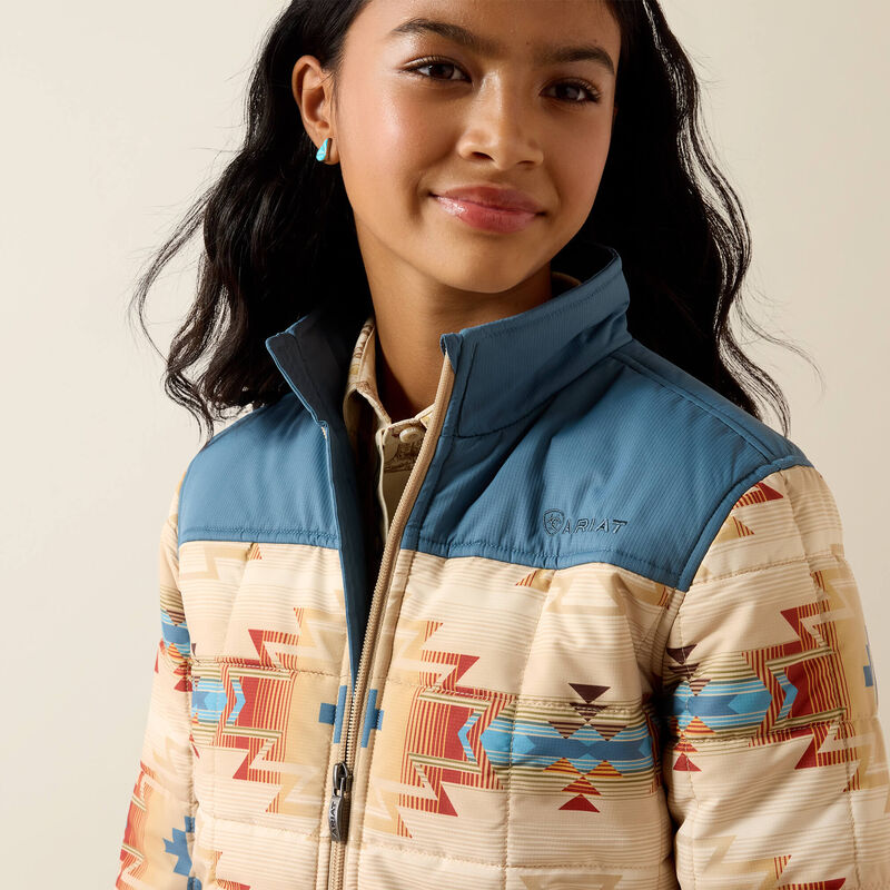 Load image into Gallery viewer, Ariat Girls Cruis Jacket - Sonoma Southwest Print
